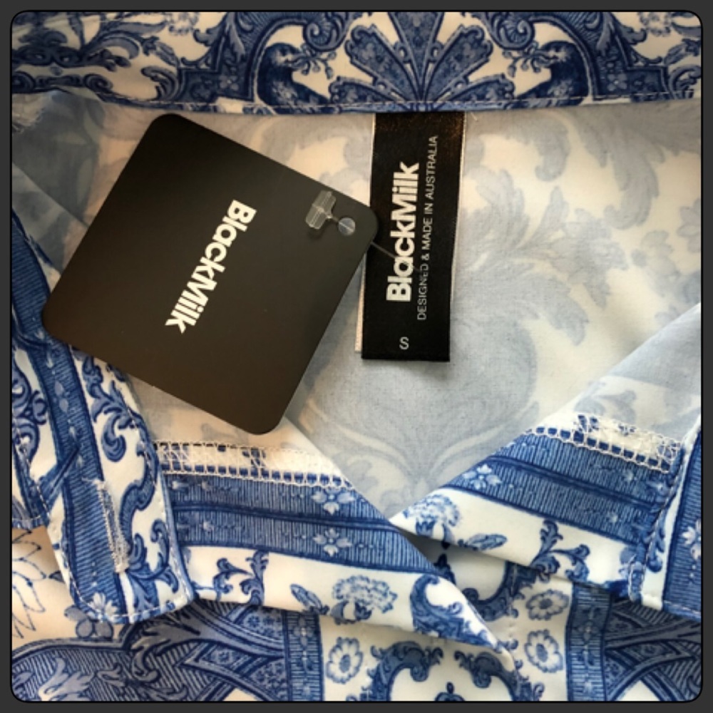 CHINOISERIE LONG SLEEVE BUSINESS TIME SHIRT - Picture 7 of 11